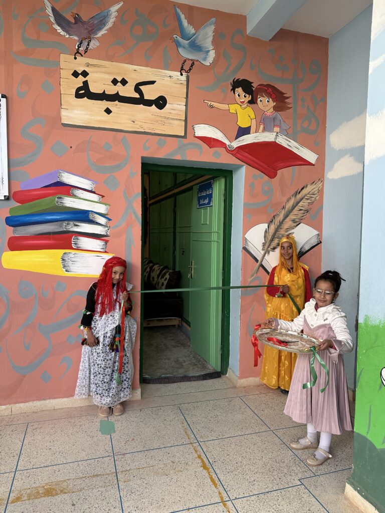 Inauguration Bibliothèque AL MASSIRA