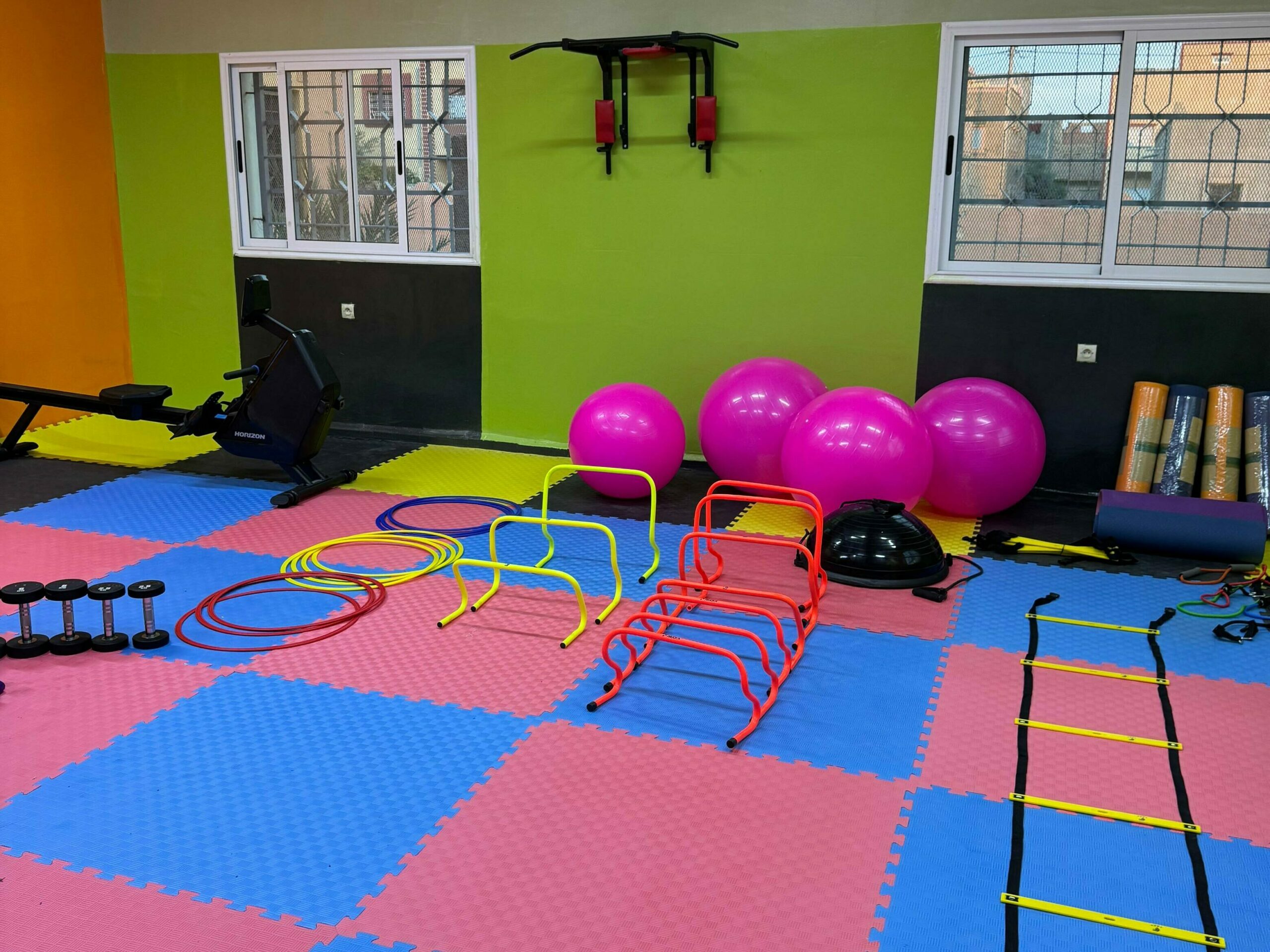 salle de sport gourrama équipements