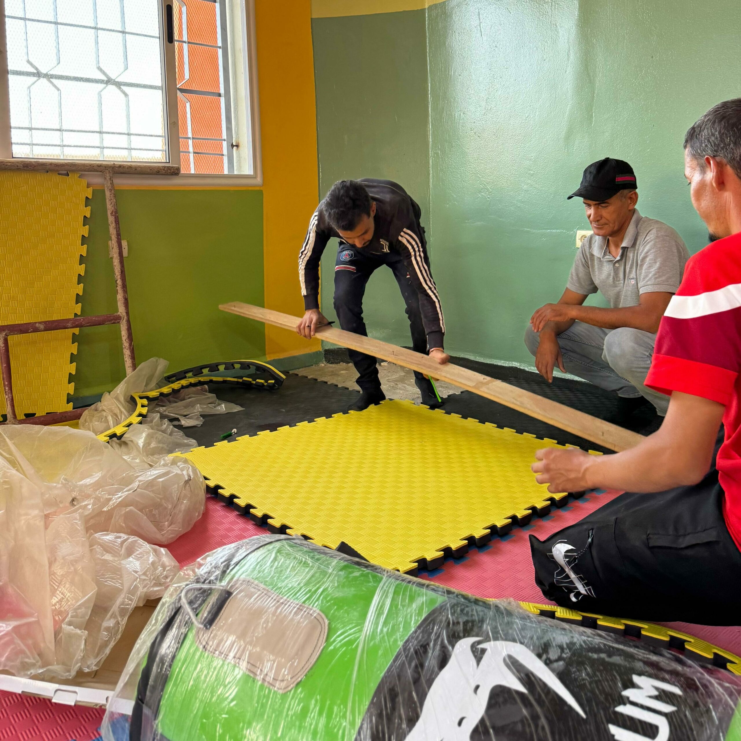 salle de sport gourrama installation