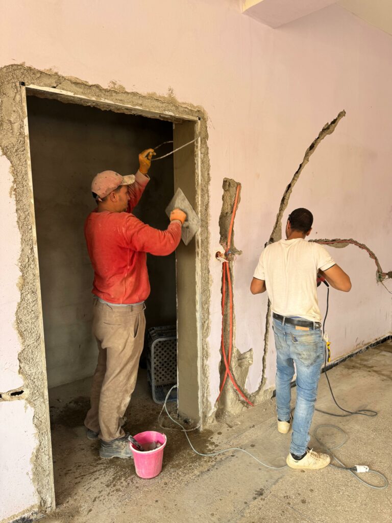 salle de sport gourrama travaux