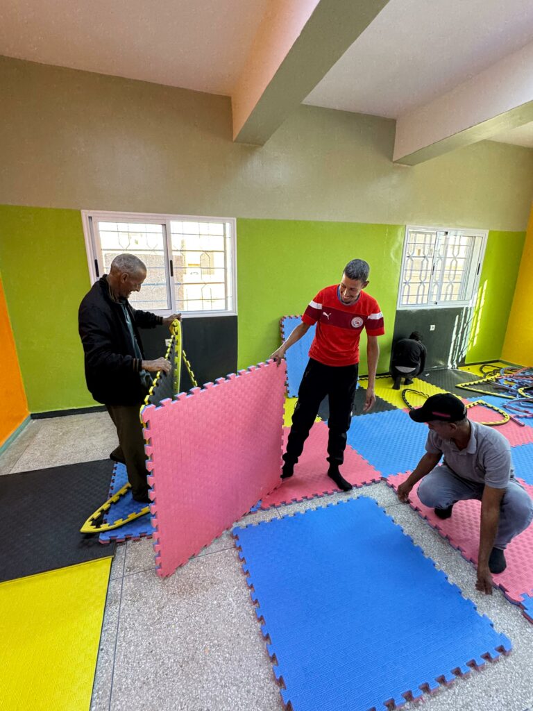 Ouverture de notre 3ème salle de sport à Gourrama !