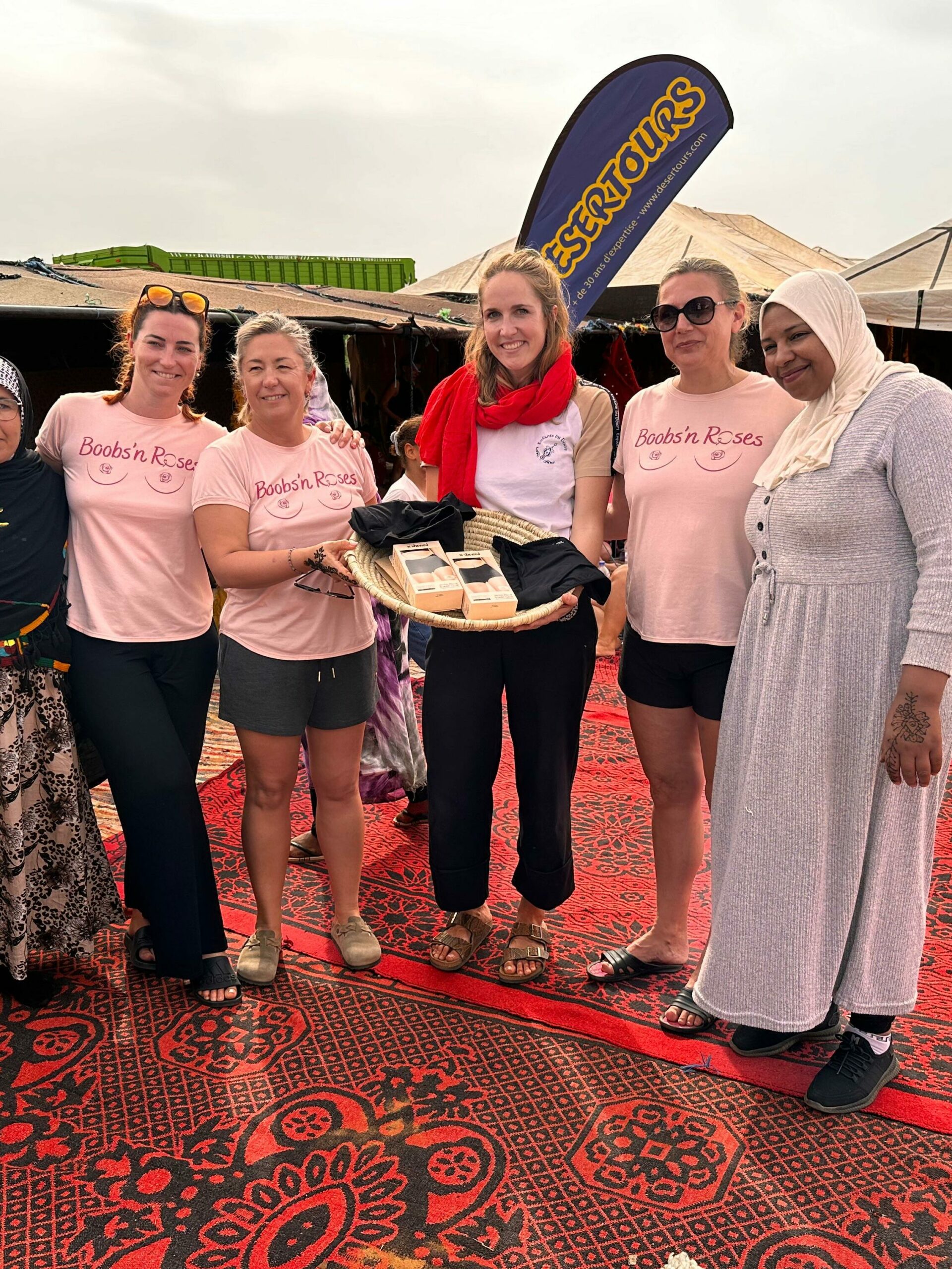 Don trek rose trip précarité menstruelle
